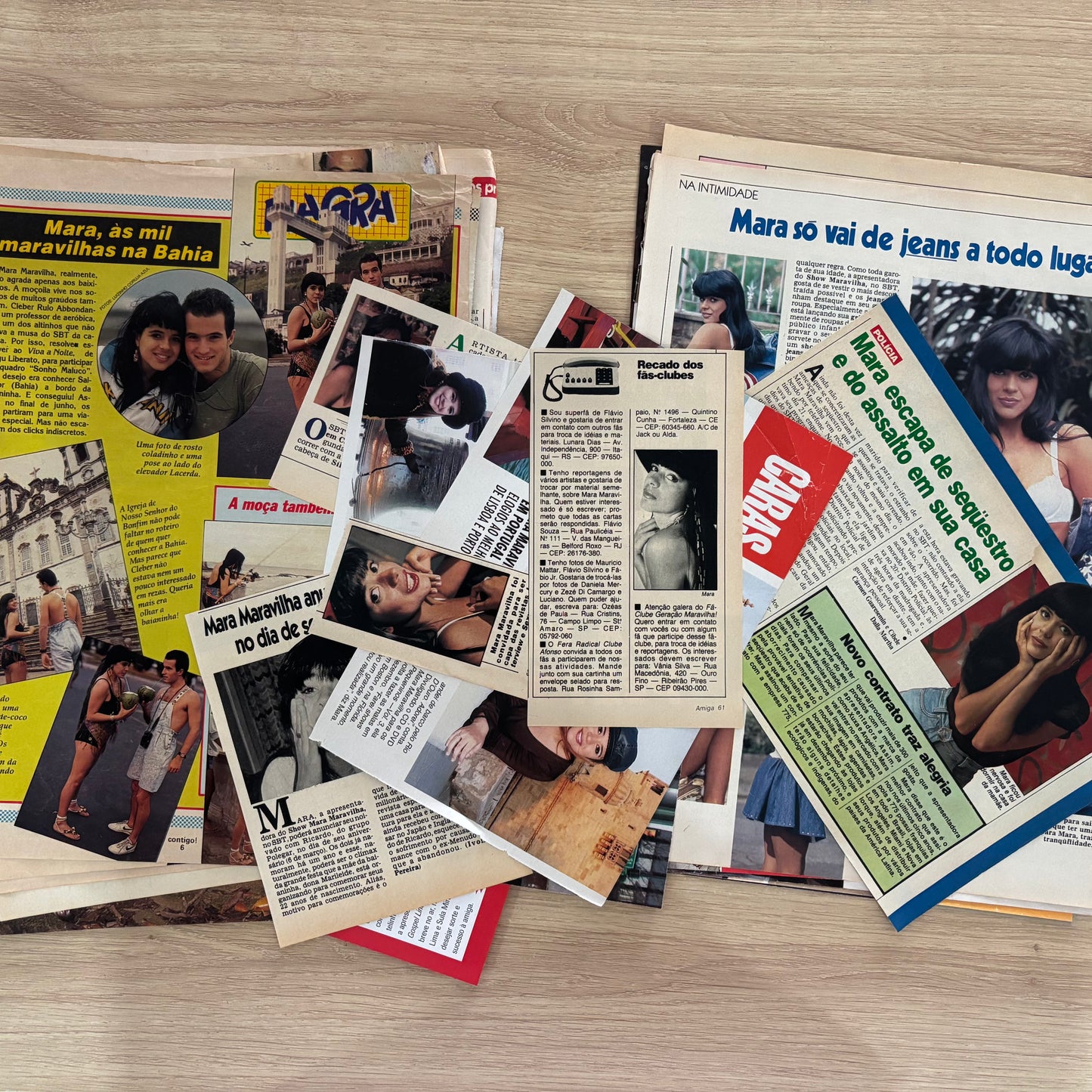 Mara Maravilha - Combo Material avulso