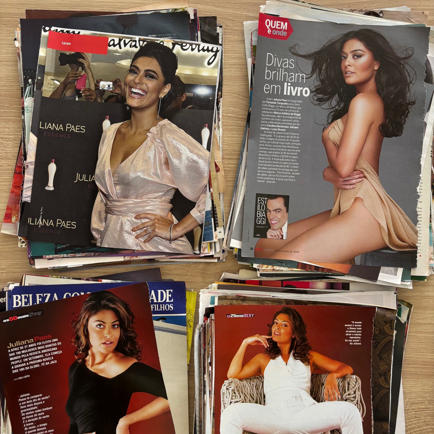 Juliana Paes - Material avulso de revistas