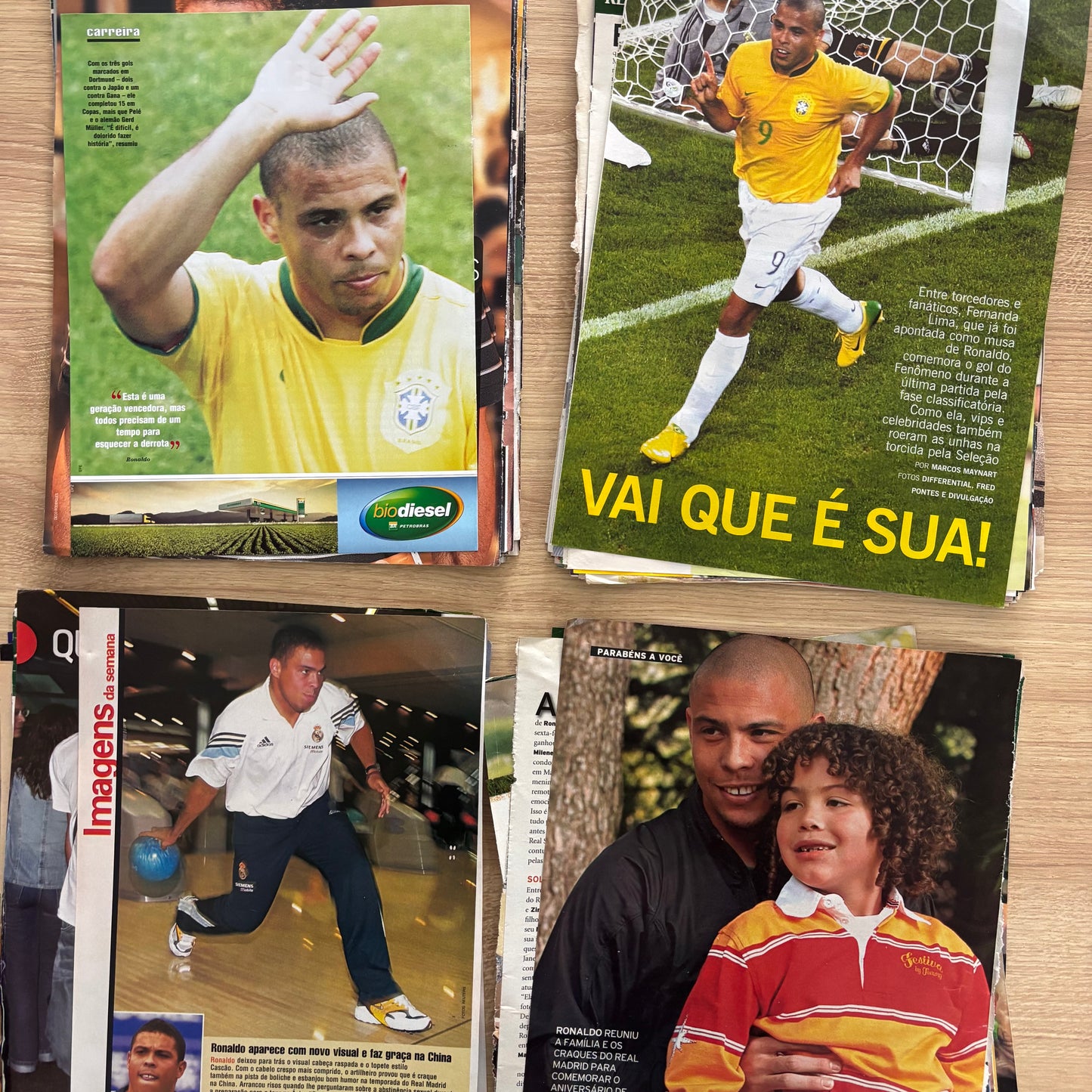 Ronaldo Fenômeno - Material Avulso