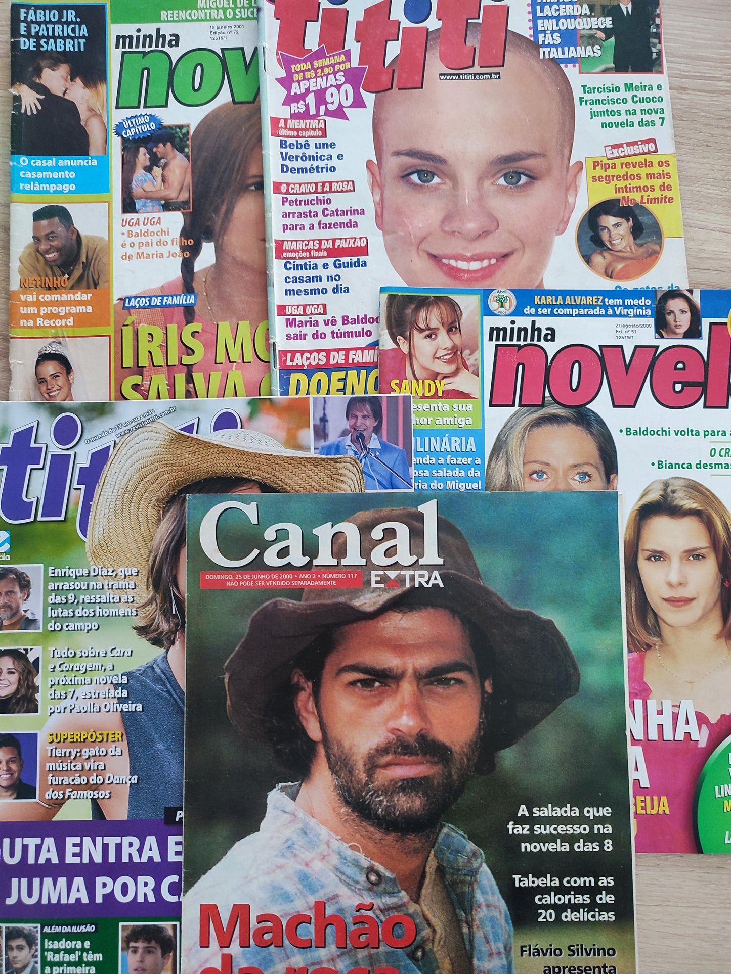 Lote revista Amiga Contigo Minha Novela