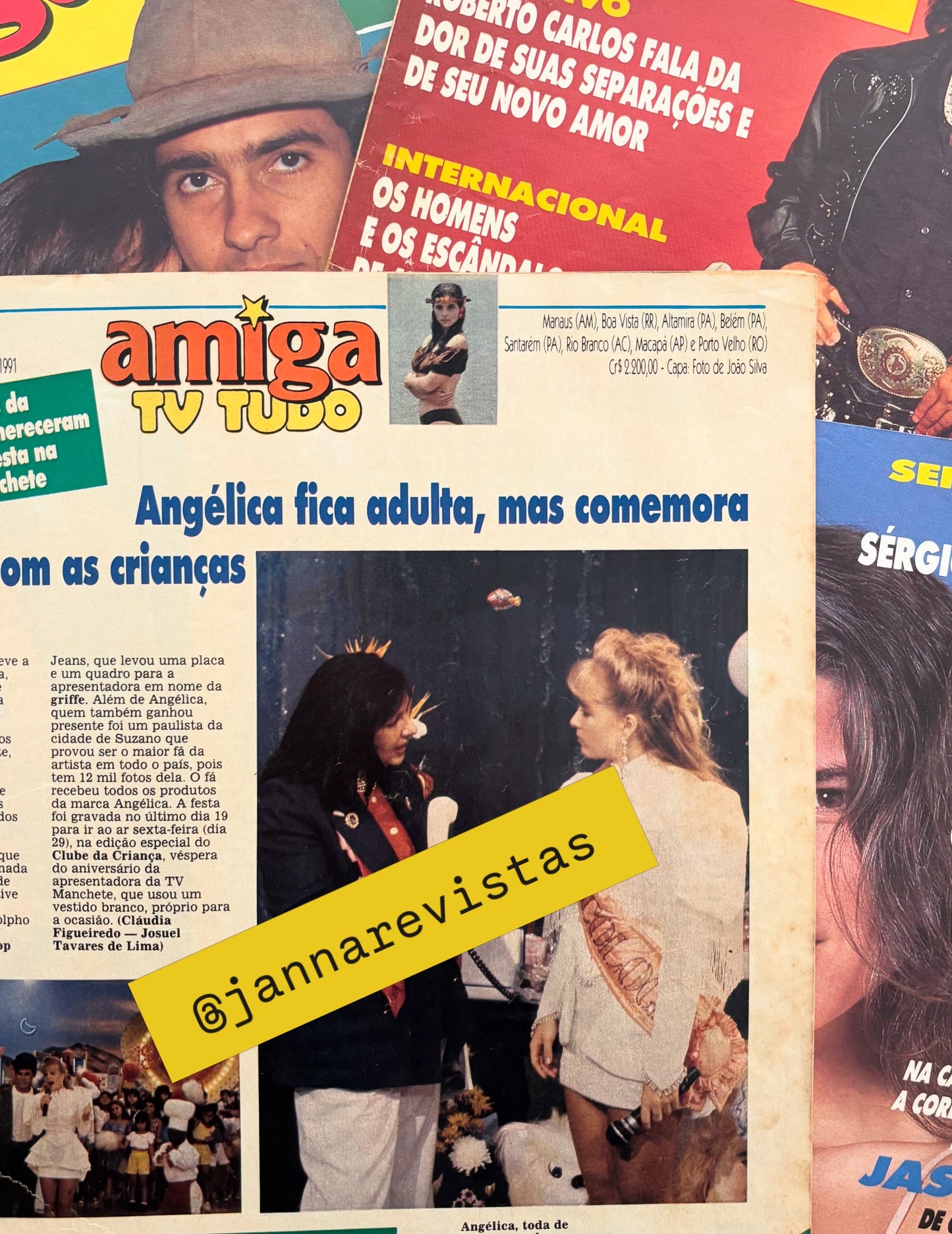 Revista Amiga Tv Tudo 1126 (1991)