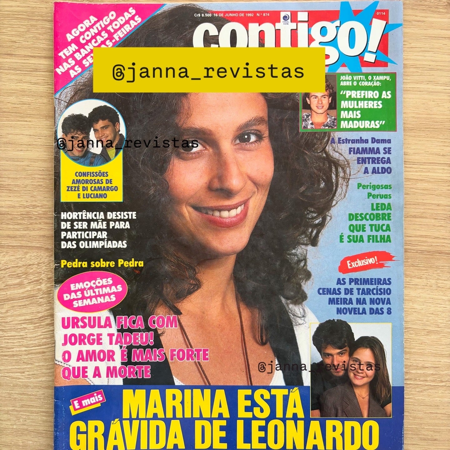 Revista Contigo 874 (1992)