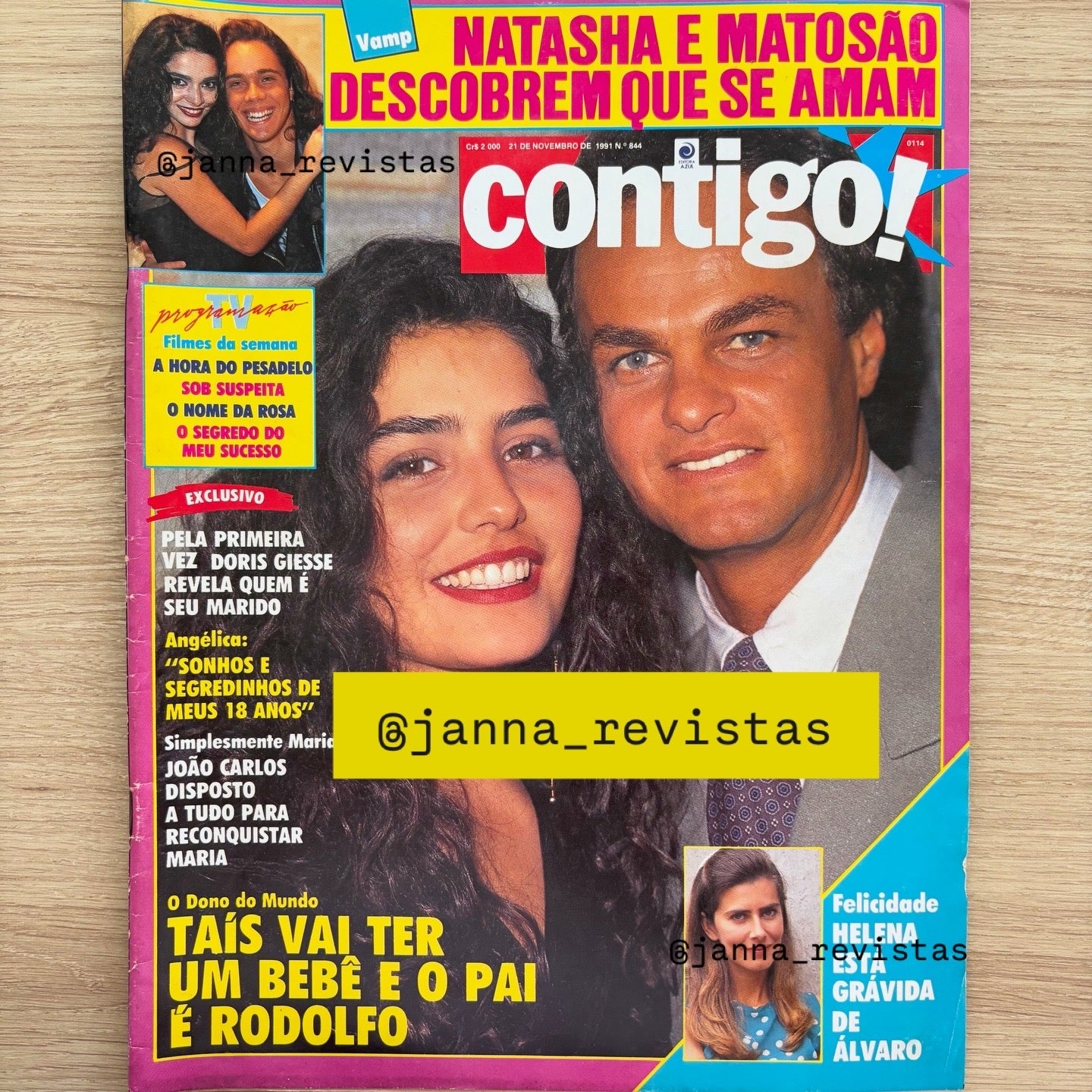 Revista Contigo 844 (1991)
