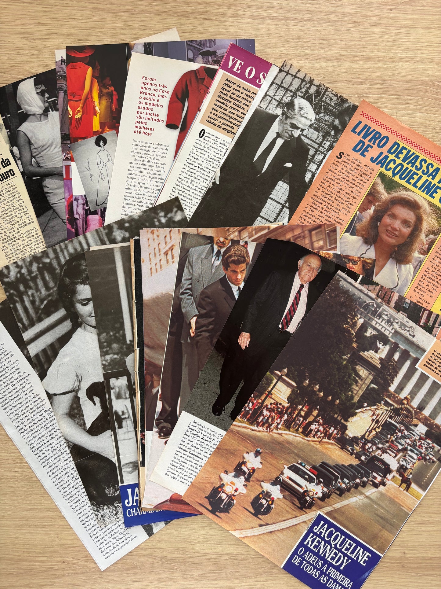 Jacqueline Kennedy - Material original