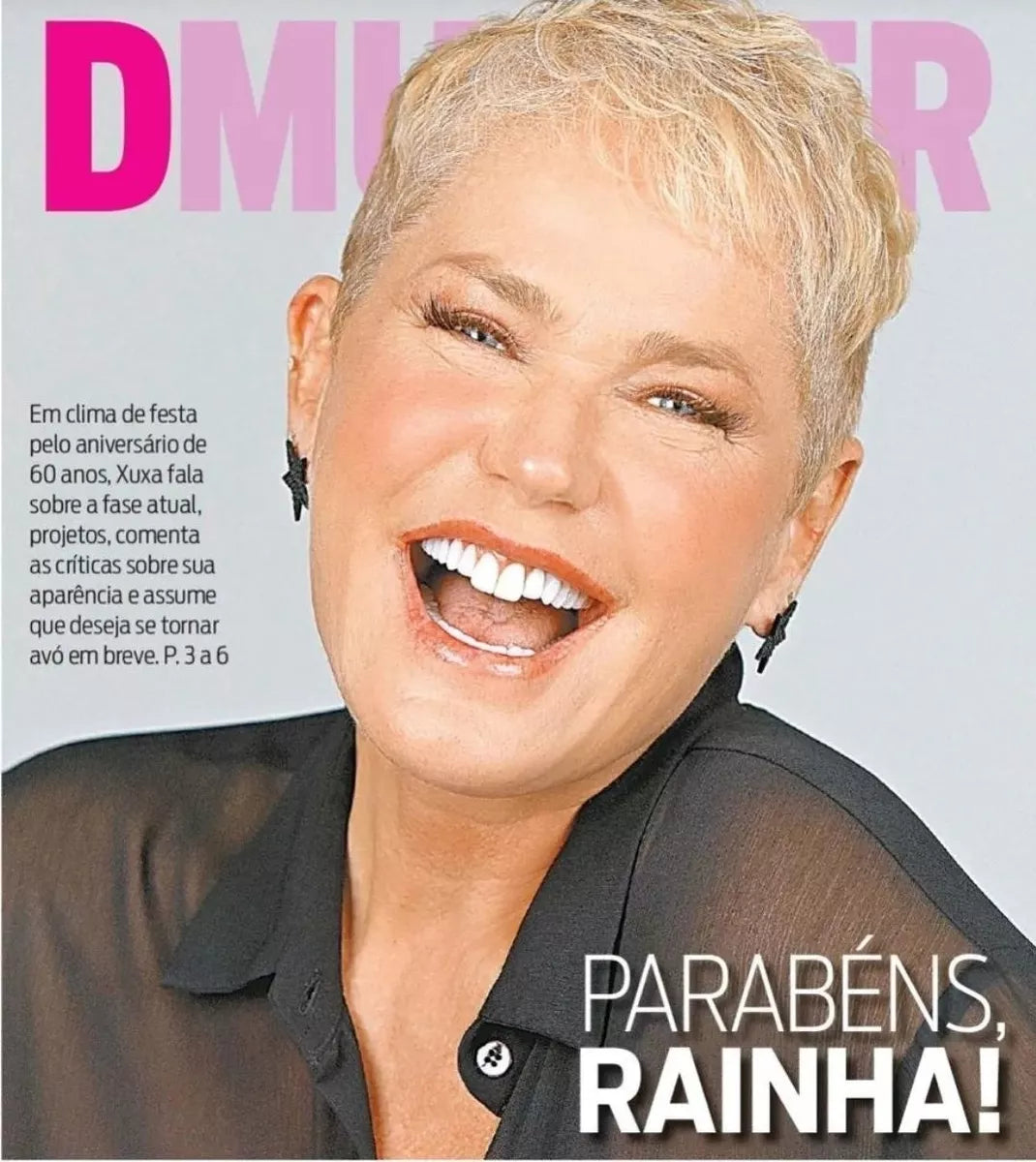 Jornal O Dia - Xuxa 60 Anos
