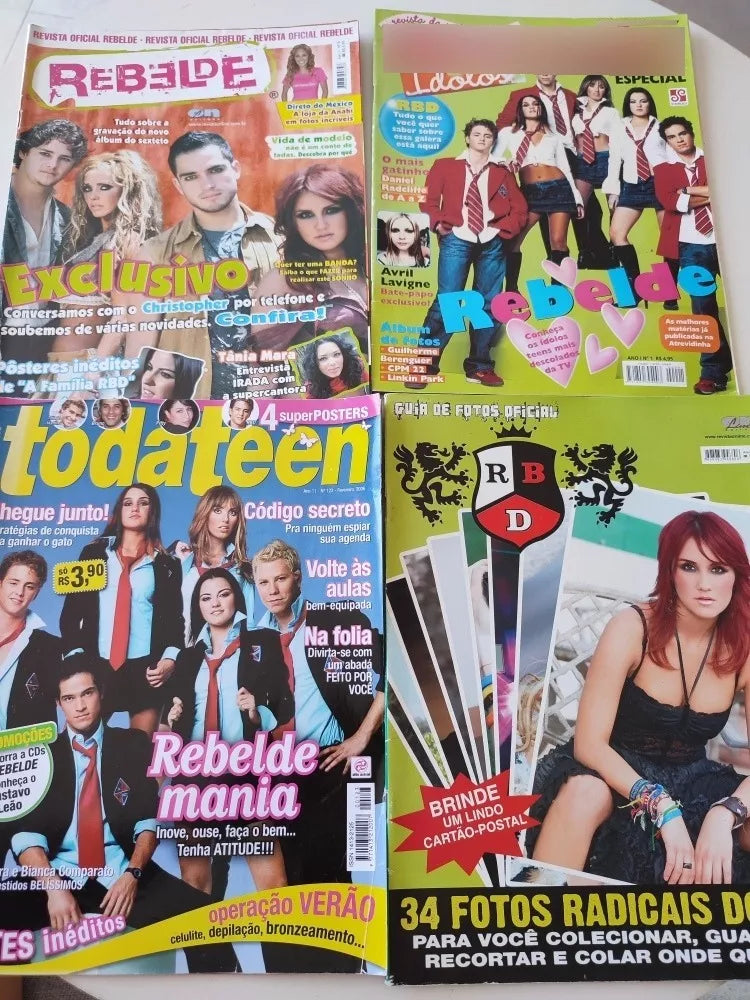 Lote de Revistas - Rebelde