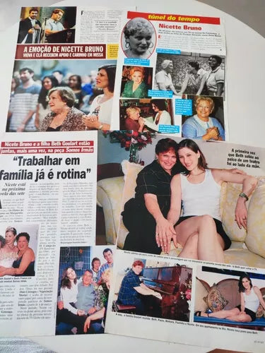 Materiais de Revista - Nicette Bruno e Paulo Goulart