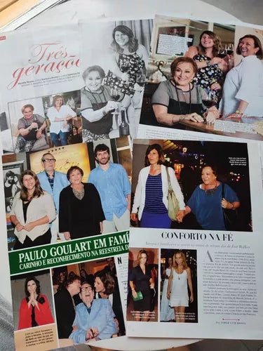 Materiais de Revista - Nicette Bruno e Paulo Goulart