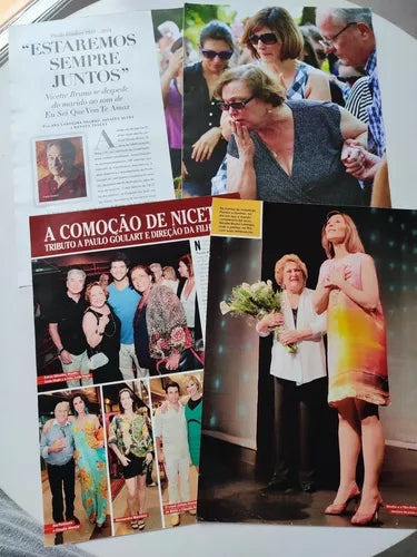 Materiais de Revista - Nicette Bruno e Paulo Goulart