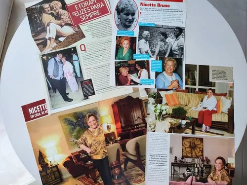 Materiais de Revista - Nicette Bruno e Paulo Goulart
