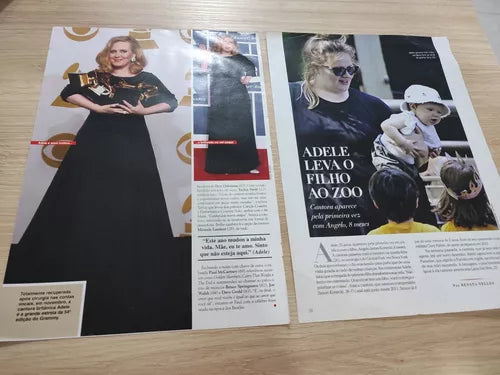 Materiais de Revista - Adele