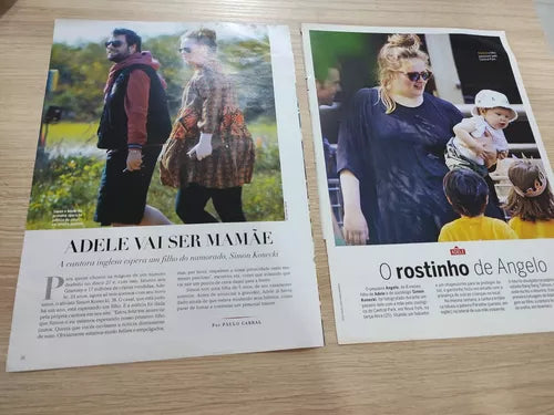 Materiais de Revista - Adele