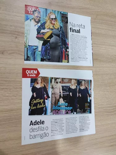 Materiais de Revista - Adele