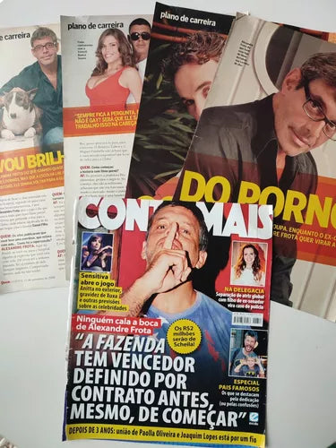 Materiais de Revista - Alexandre Frota
