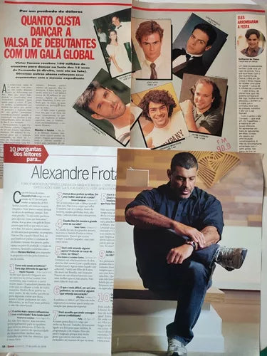 Materiais de Revista - Alexandre Frota