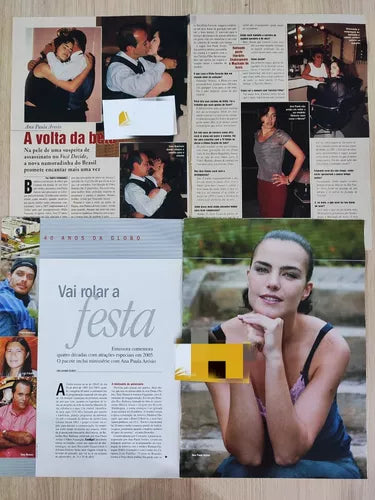Materiais de Revista - Ana Paula Arósio