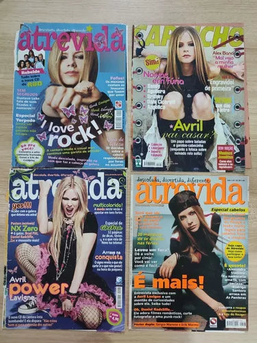 Materiais de Revista - Avril Lavigne