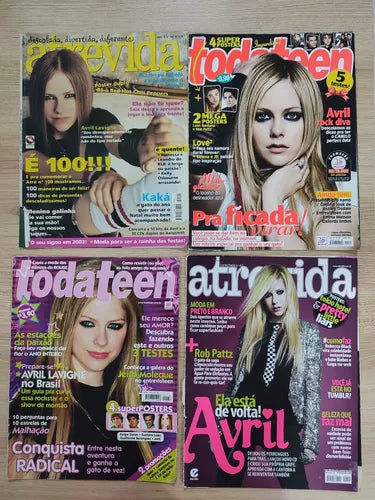 Materiais de Revista - Avril Lavigne