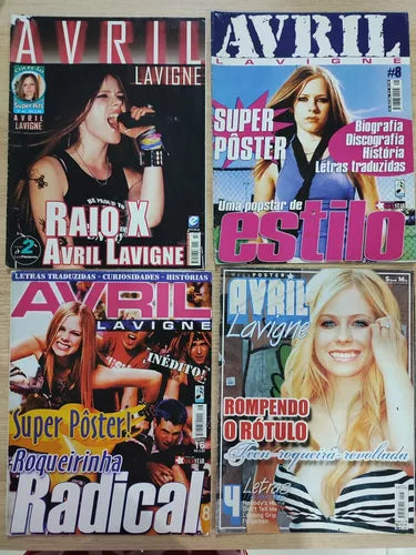 Materiais de Revista - Avril Lavigne