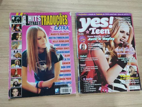 Materiais de Revista - Avril Lavigne