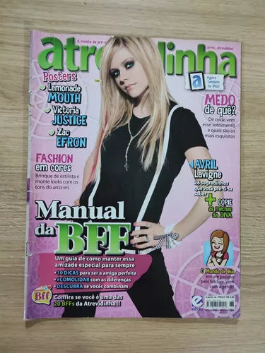 Materiais de Revista - Avril Lavigne
