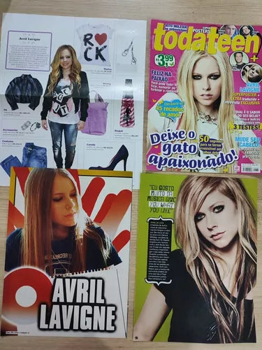 Materiais de Revista - Avril Lavigne