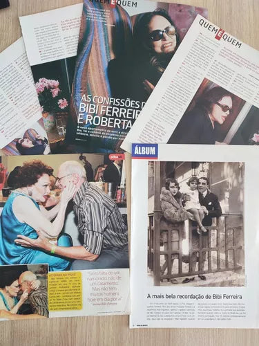Materiais de Revista - Bibi Ferreira
