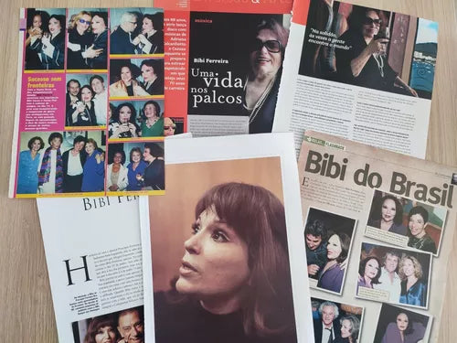 Materiais de Revista - Bibi Ferreira