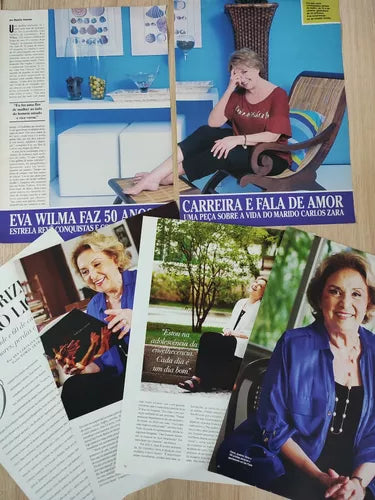 Materiais de Revista - Eva Wilma