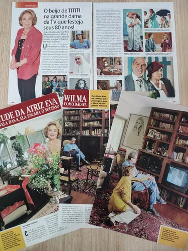 Materiais de Revista - Eva Wilma