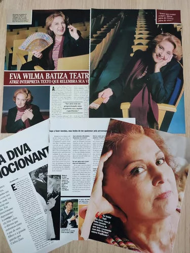 Materiais de Revista - Eva Wilma