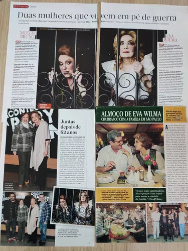 Materiais de Revista - Eva Wilma