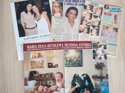 Materiais de Revista - Maria Zilda