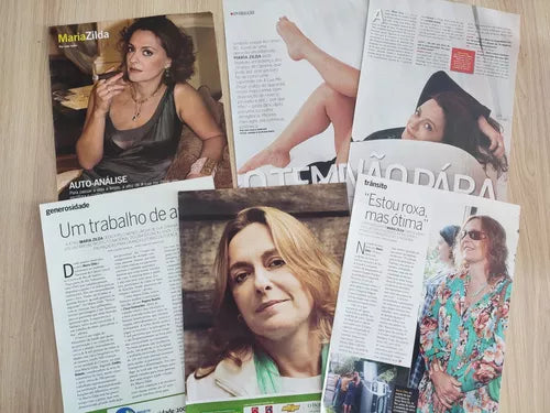 Materiais de Revista - Maria Zilda