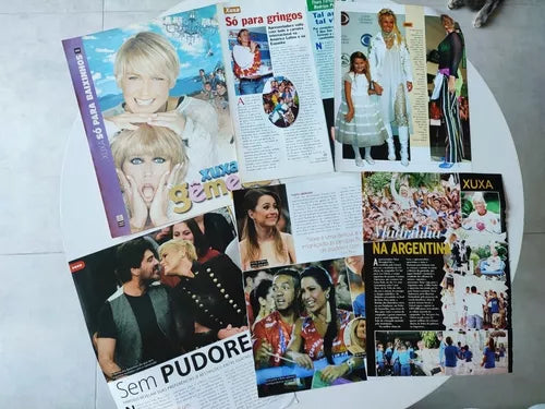Materiais de Revista - Xuxa - Minha Novela, Tititi, Conta Mais 02