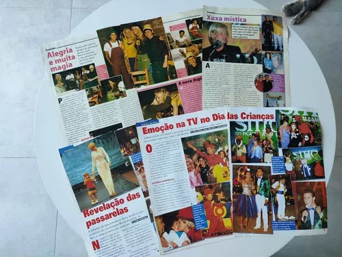 Materiais de Revista - Xuxa - Minha Novela, Tititi, Conta Mais 02