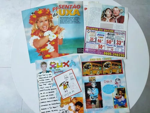 Materiais de Revista - Xuxa - Minha Novela, Tititi, Conta Mais 02