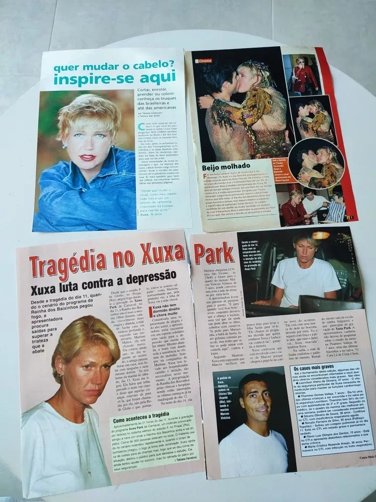 Materiais de Revista - Xuxa - Minha Novela, Tititi, Conta Mais 02
