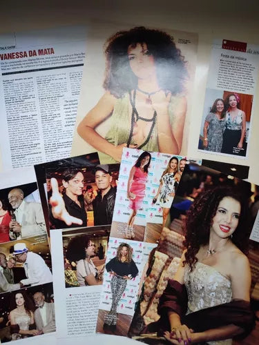 Materiais de Revista - Vanessa da Mata