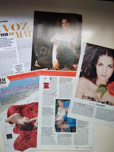 Materiais de Revista - Vanessa da Mata