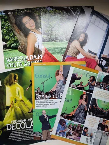 Materiais de Revista - Vanessa da Mata