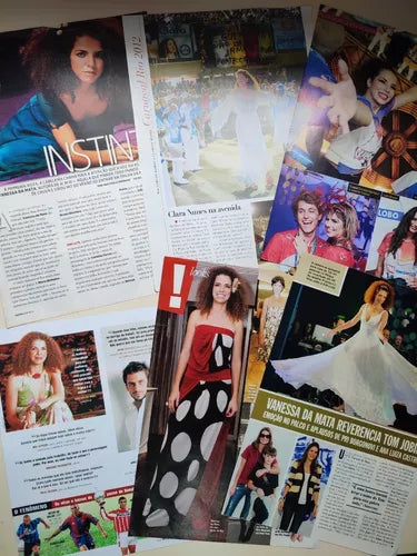 Materiais de Revista - Vanessa da Mata