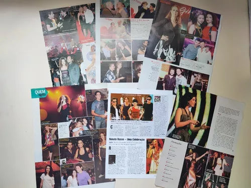 Materiais de Revista - Vanessa da Mata