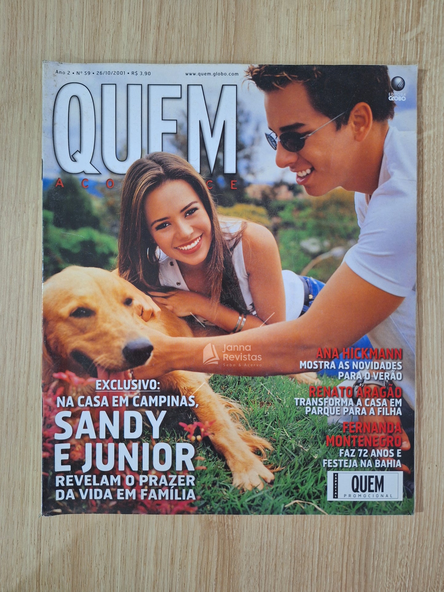 Revista Quem Acontece 59 (2001)