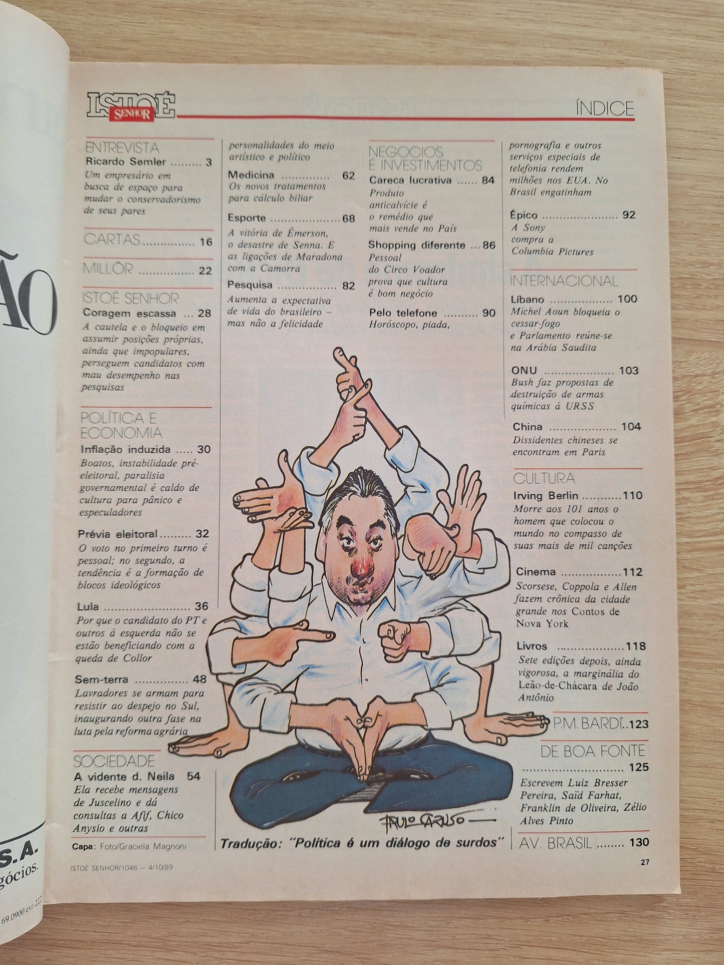 Revista Istoé 1046 (1989)