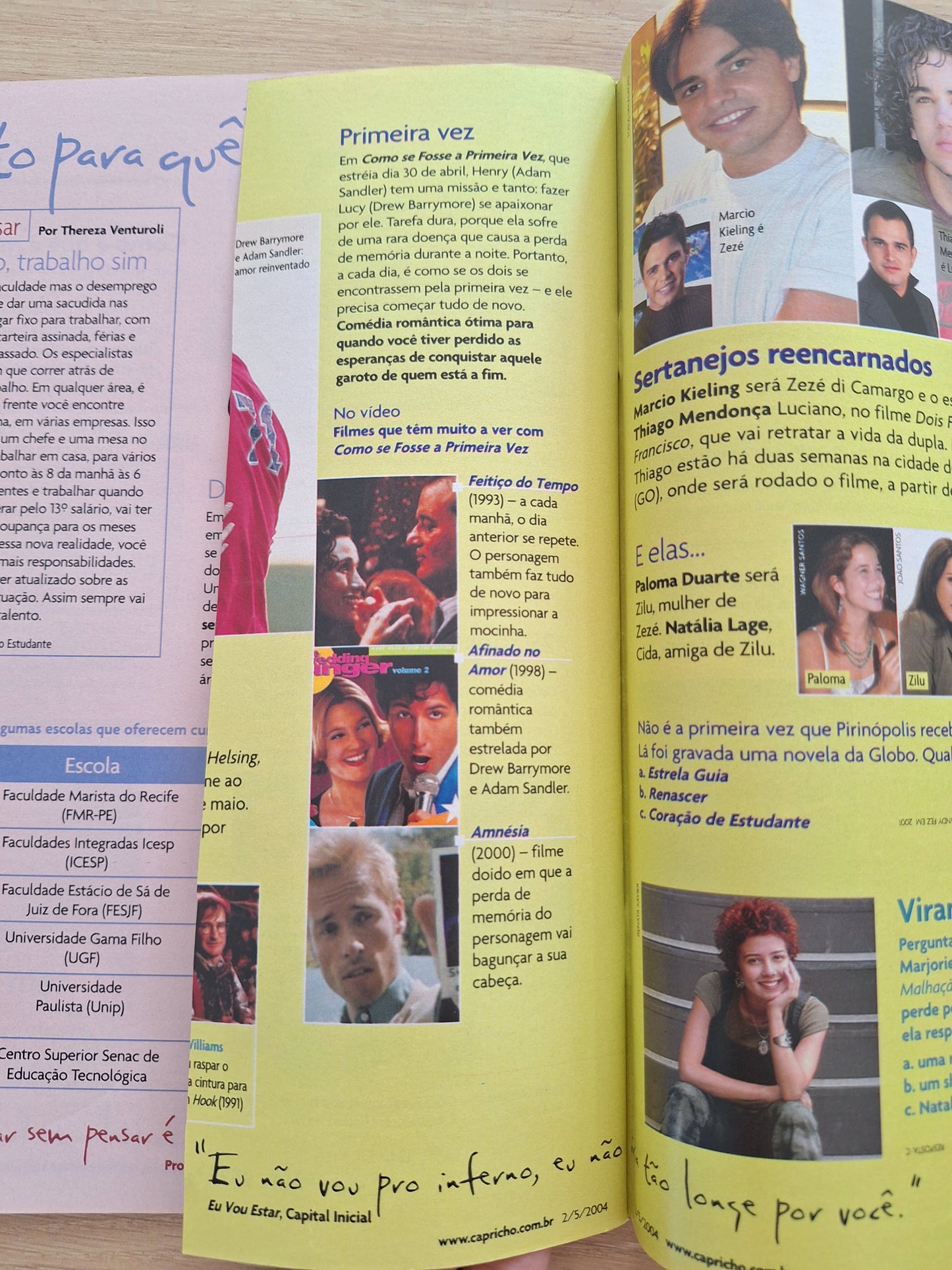 Revista Capricho 939 (2004)