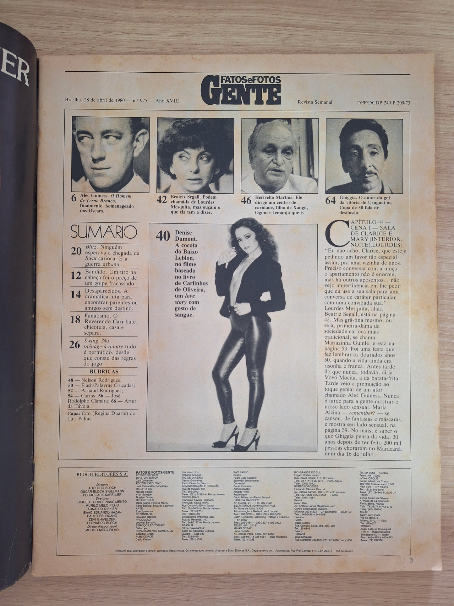 Revista Fatos e Fotos 975 (1980)