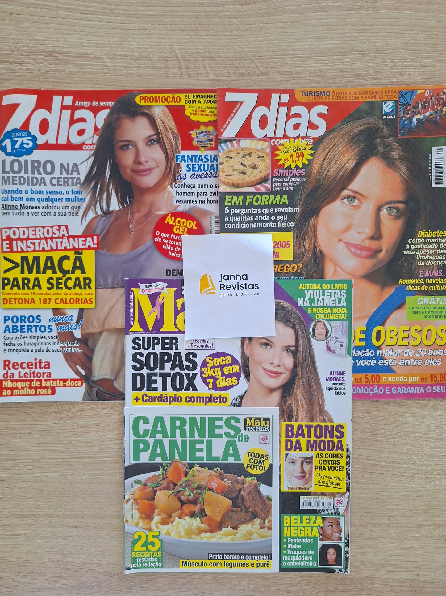 Kit Revista Alinne Moraes