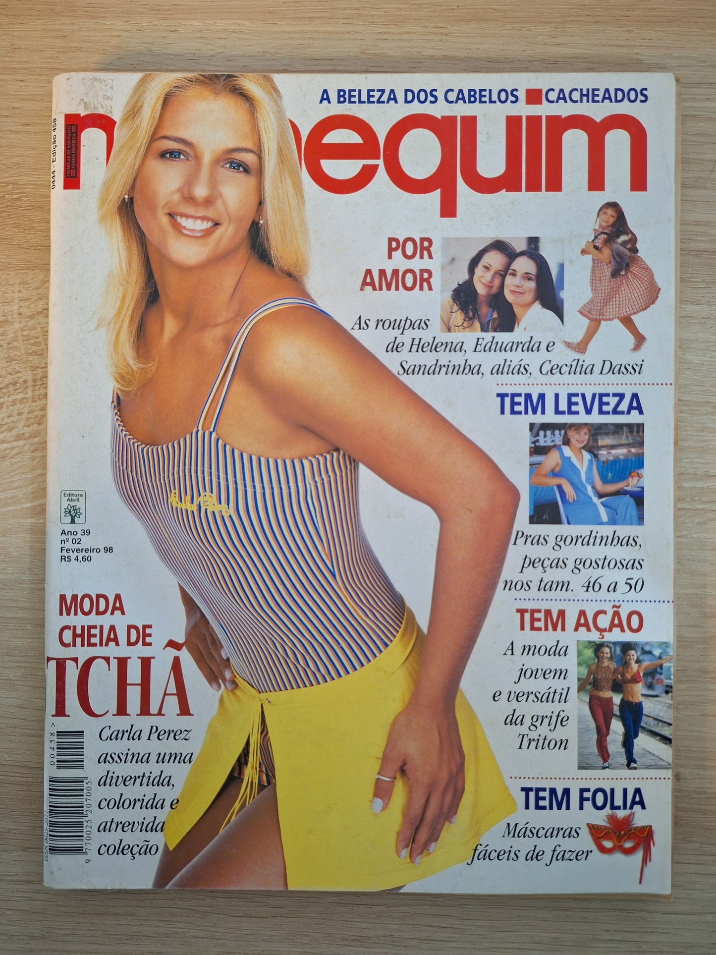 Revista Manequim 458 (1998)