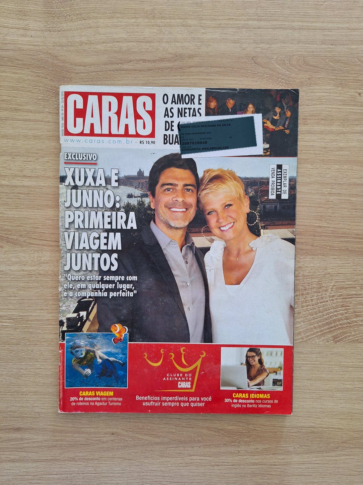 Revista Caras 1033 (2013)